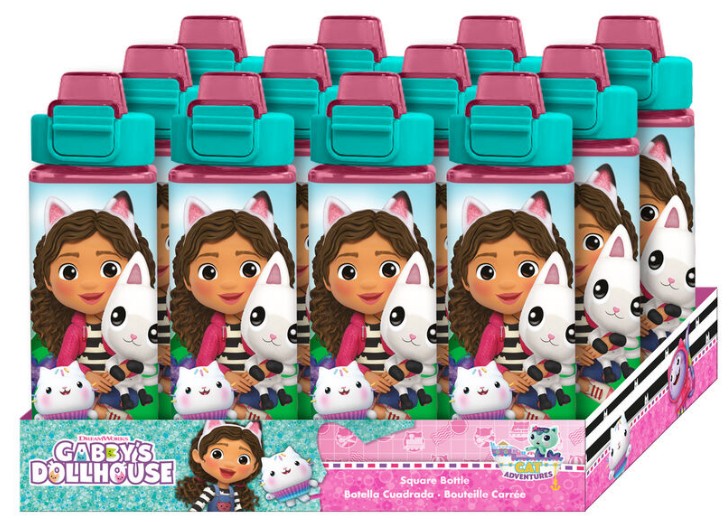 fľaša na pitie pre deti gabbys dollhouse